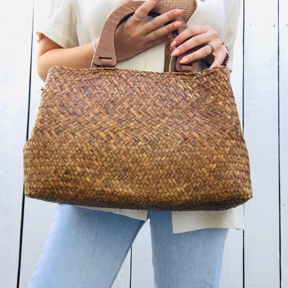 Straw purse - Picture 2 of 2